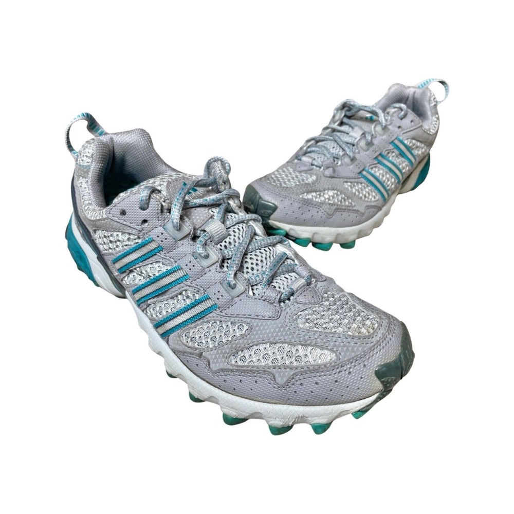 Adidas Kanadia TR Women's Running/Trail Sneakers Gray/Blue Size 8